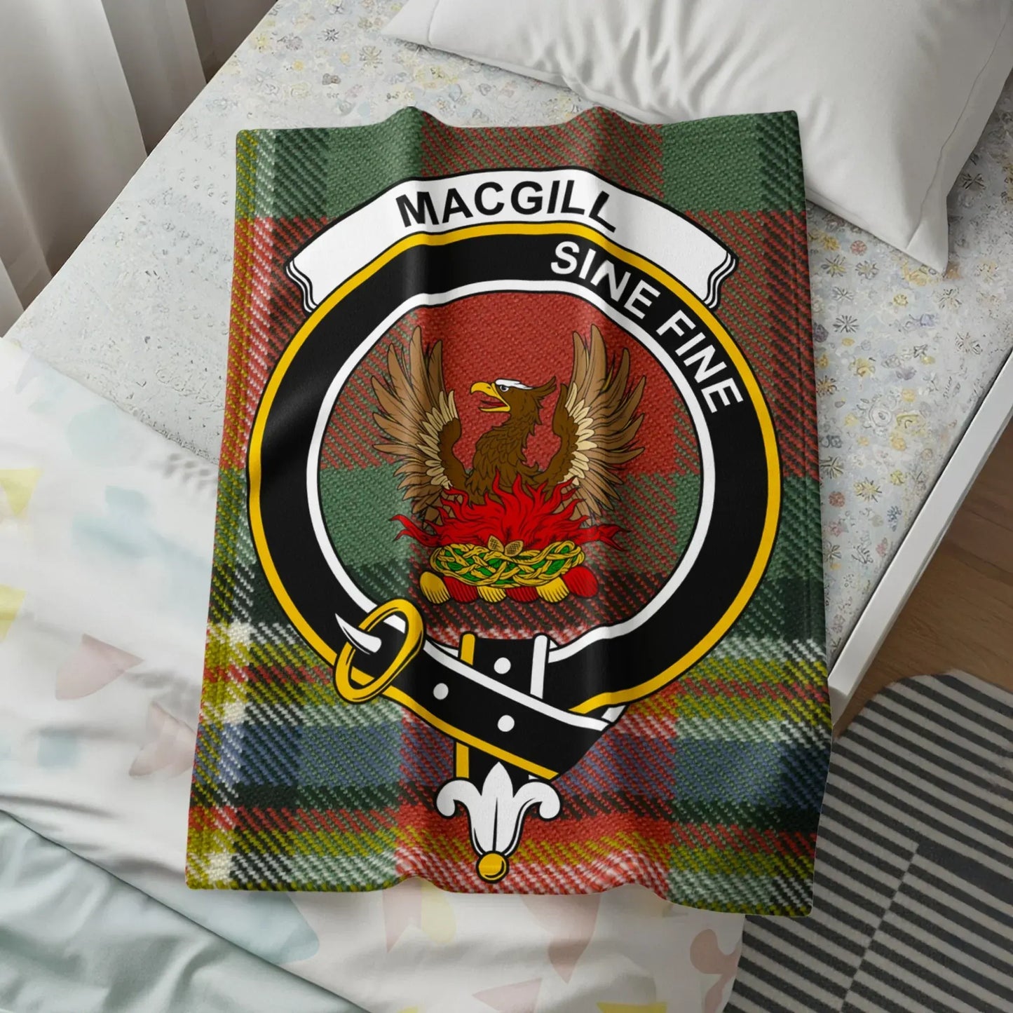 MacGill Sine Fine Crest Plaid Blanket product