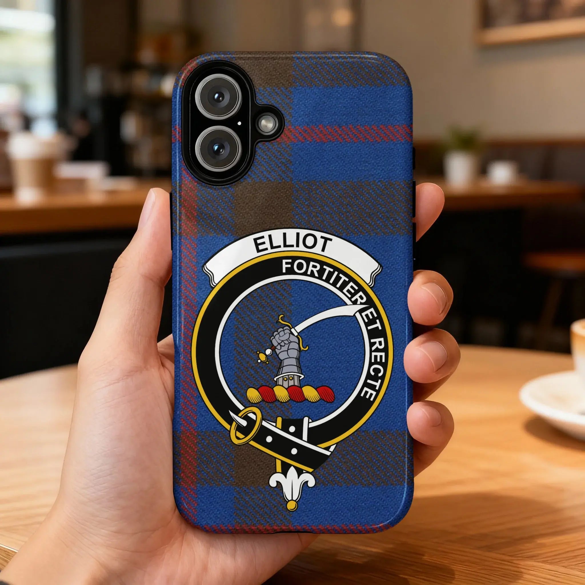Elliot Fortiter Et Recte iPhone Case