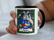 Keane Surname Irish Heritage Mug