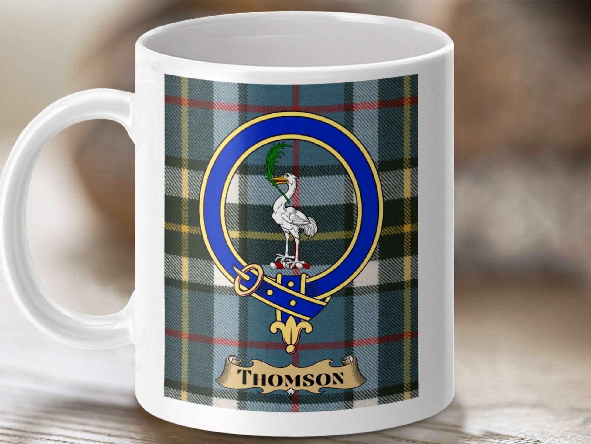 Personalized Thomson Clan Plaid Mug Home Décor product