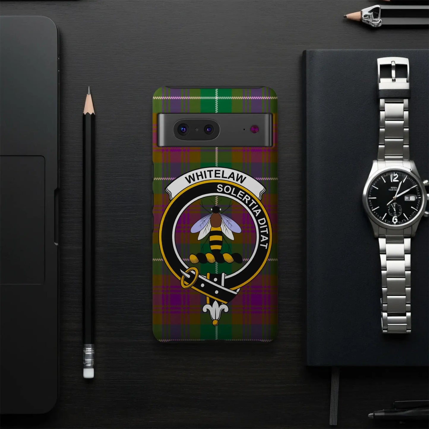 Whitelaw Solertia Ditat Tartan Phone Case