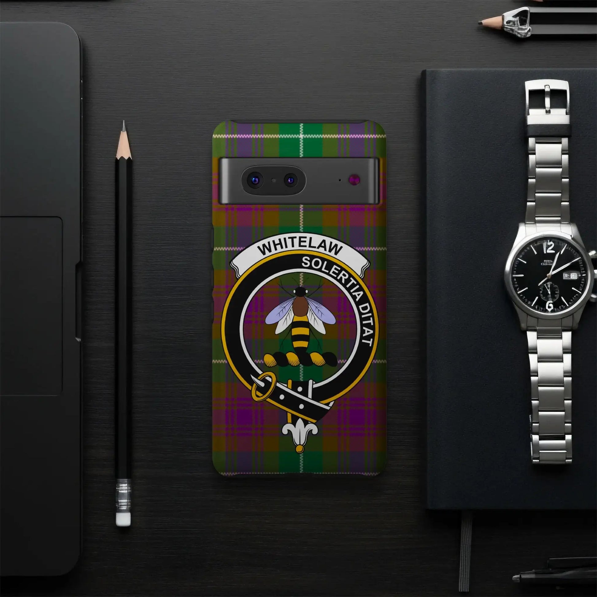 Whitelaw Solertia Ditat Tartan Phone Case