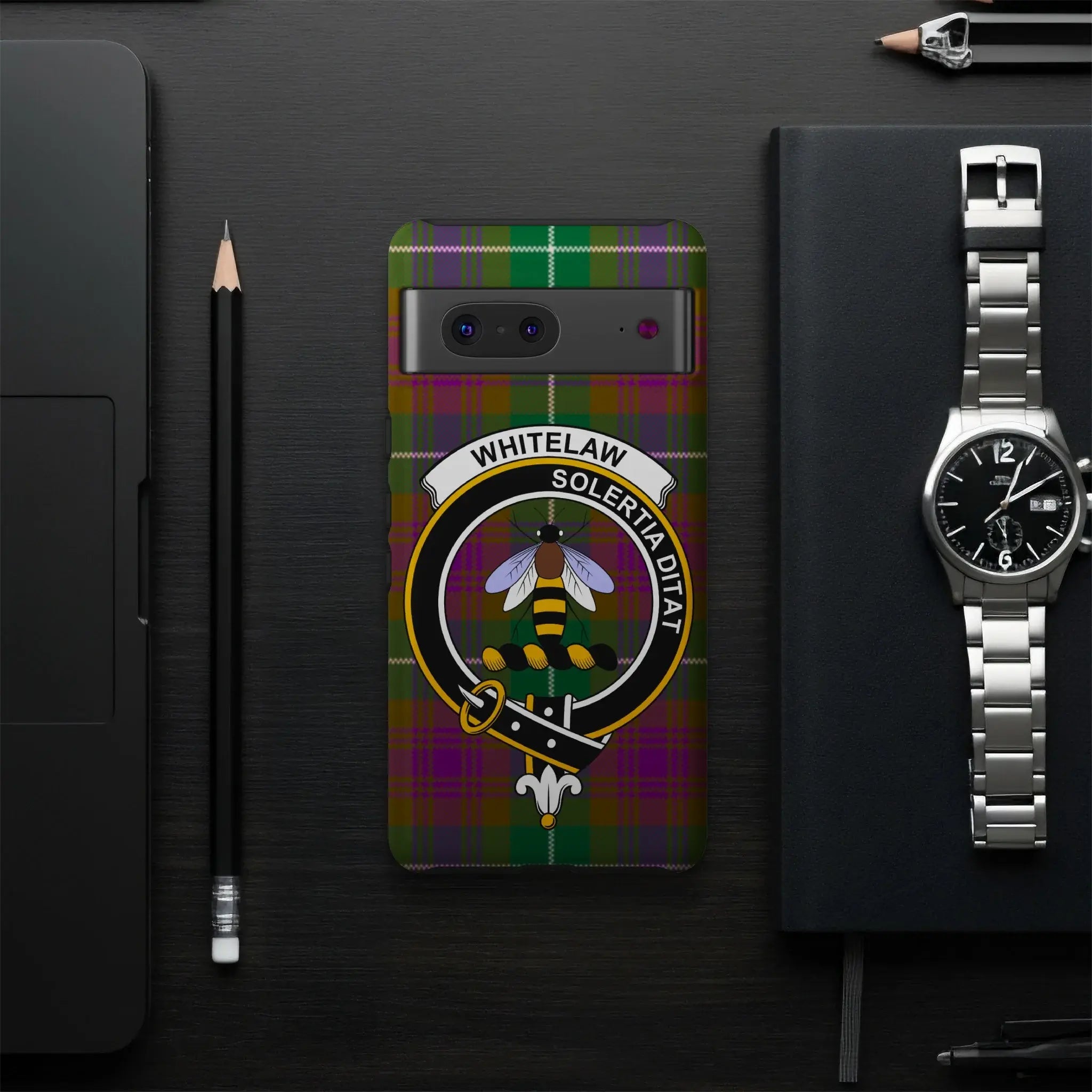Whitelaw Solertia Ditat Tartan Phone Case