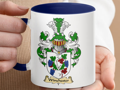 Clan Winchester Scottish Coat of Arms Mug - Living Stone Gifts