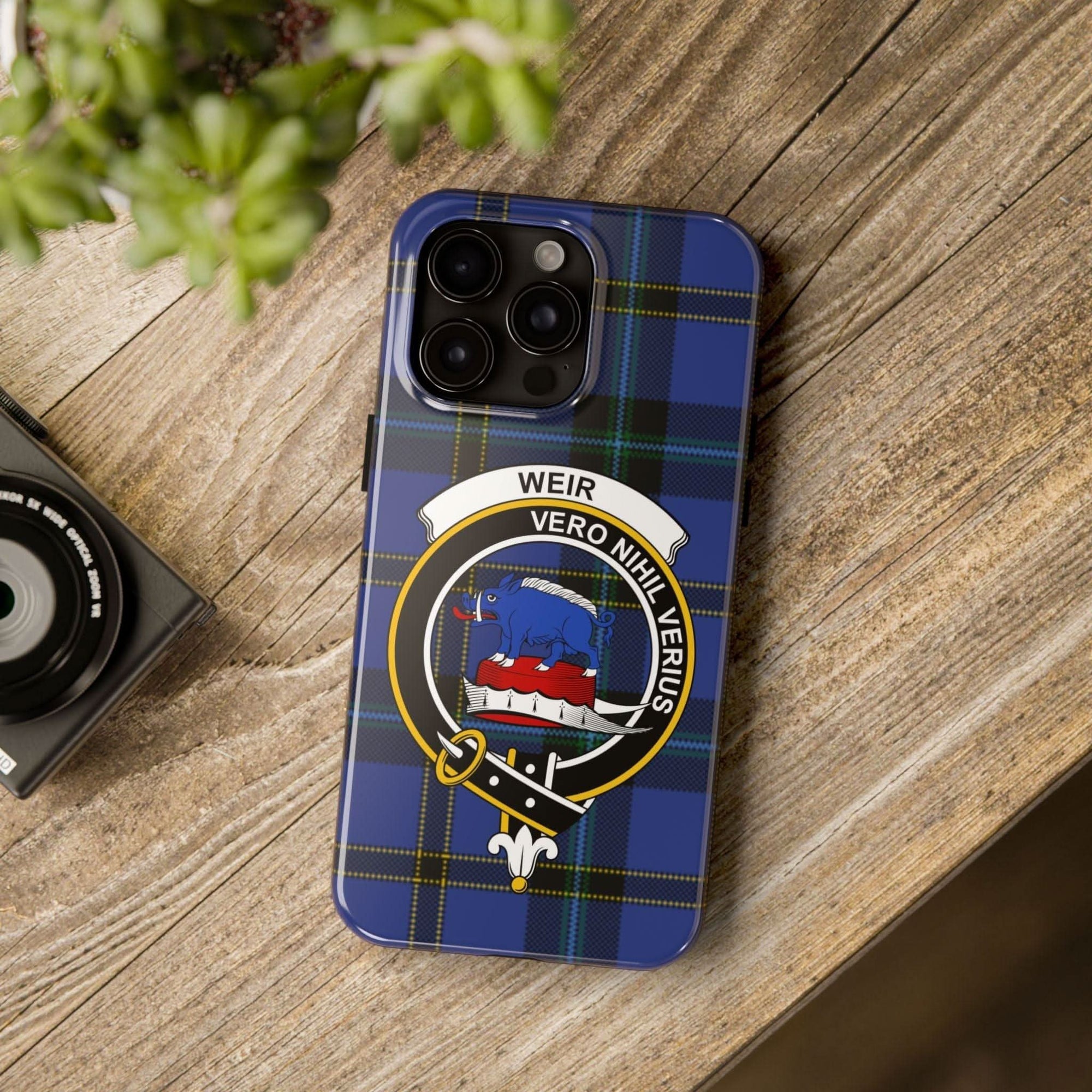 Weir Clan Scottish Tartan Cell Phone Case - Celtic Ancestry Gifts