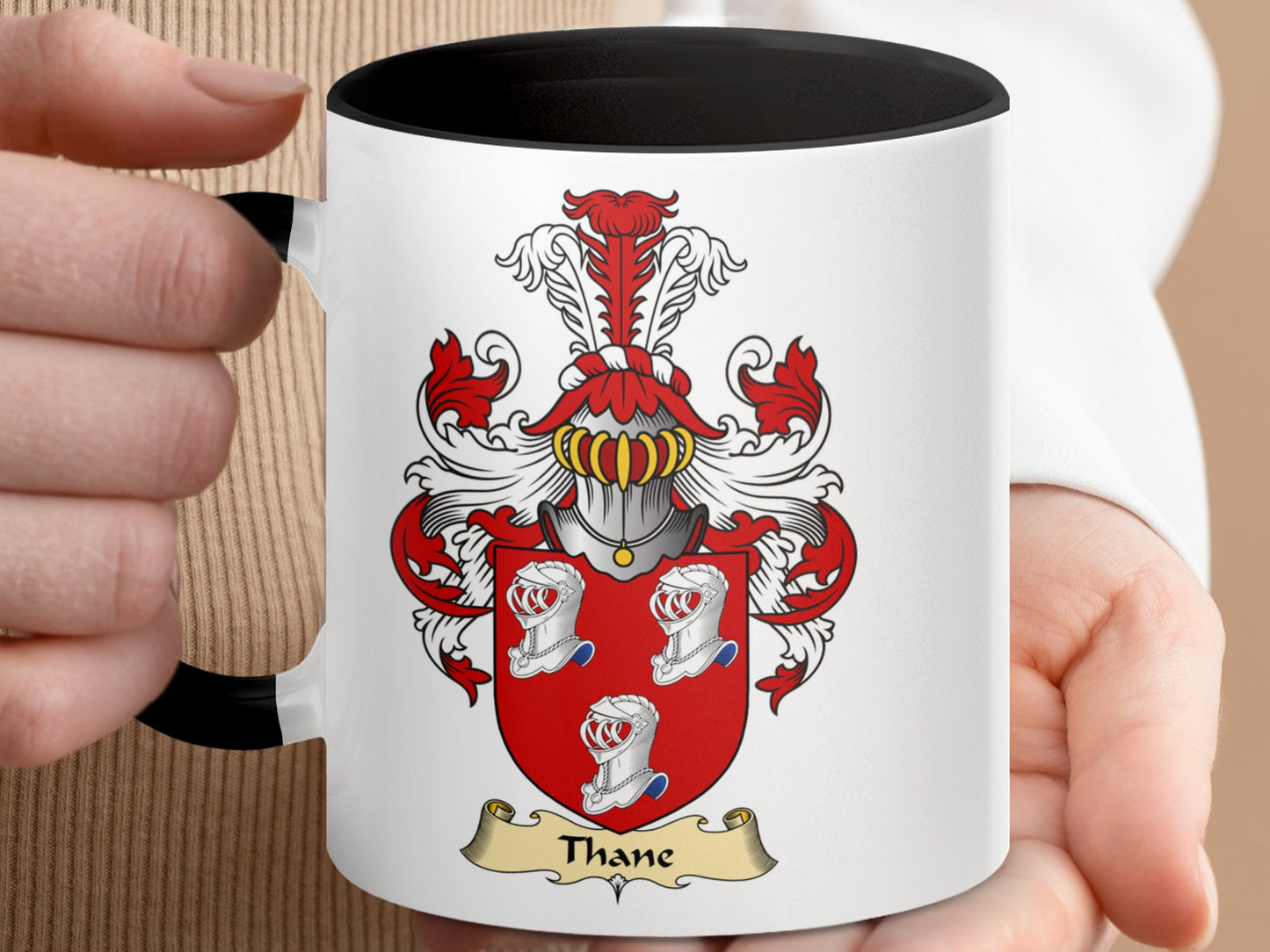 Clan Thane Scottish Coat of Arms Mug - Living Stone Gifts