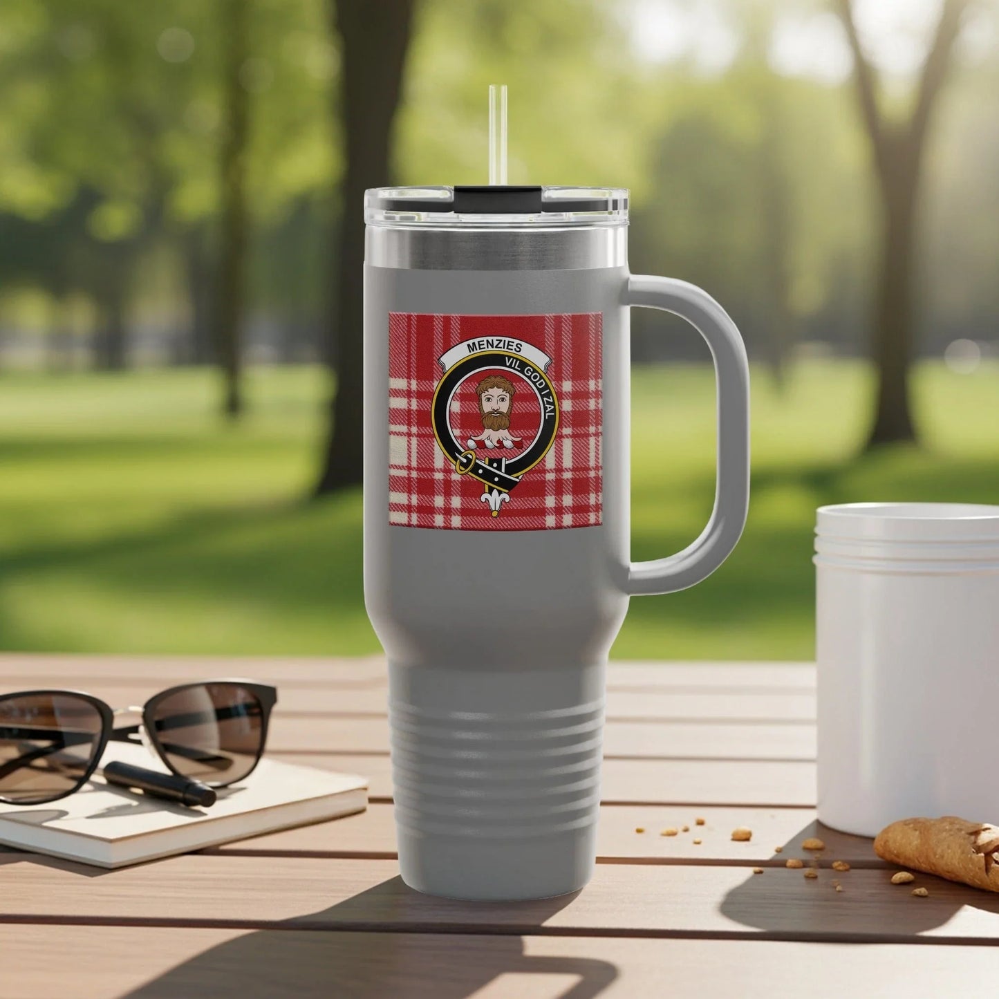 Menzies Clan Crest Travel Mug Scottish Pride product