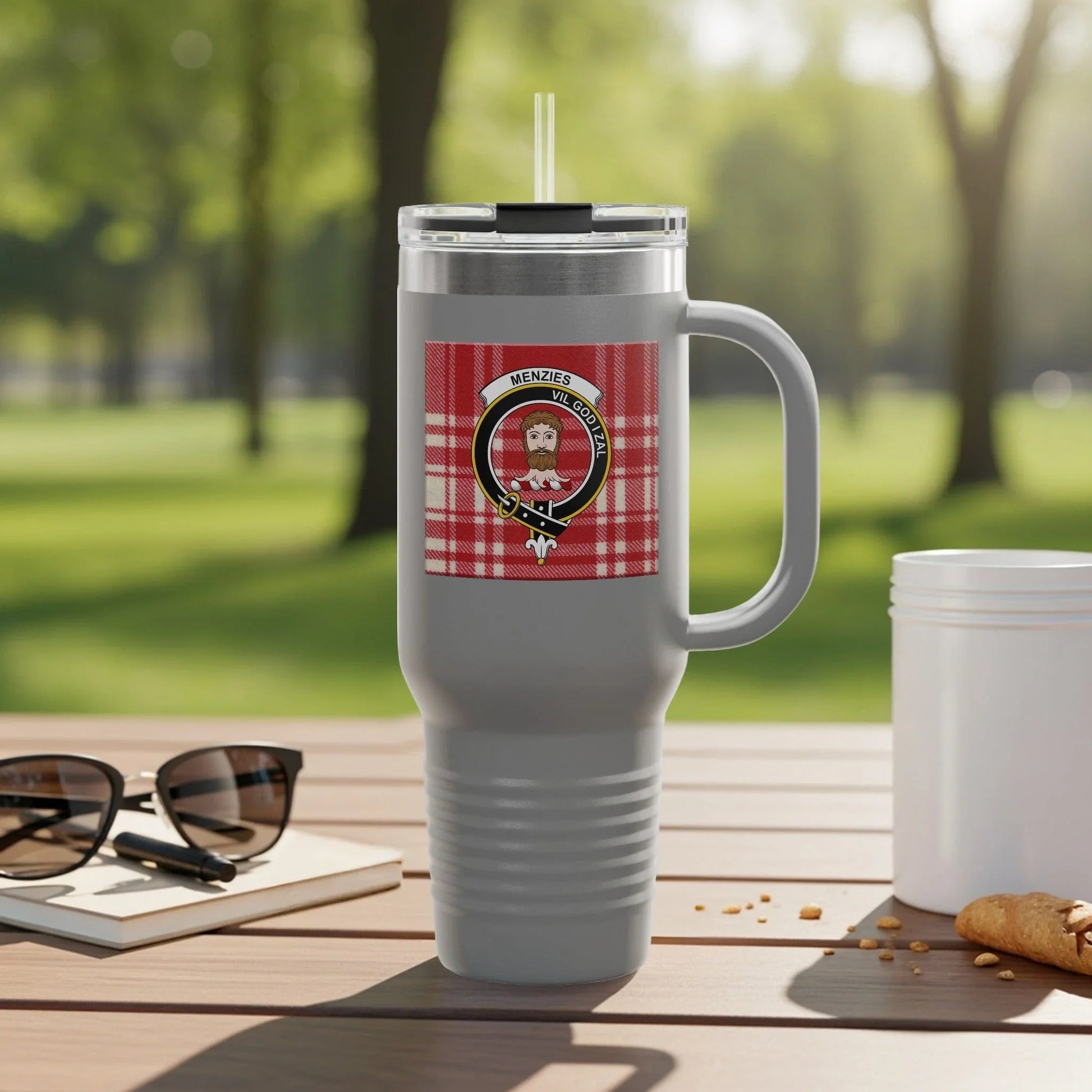 Menzies Clan Crest Travel Mug Scottish Pride product