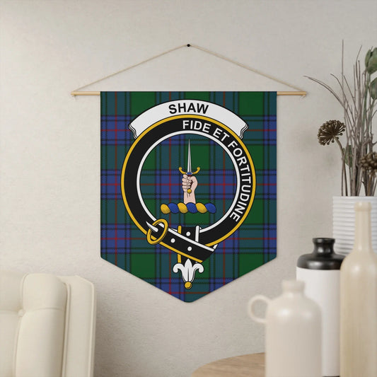 Shaw Clan Crest Tartan Wall Hanging Decor product type