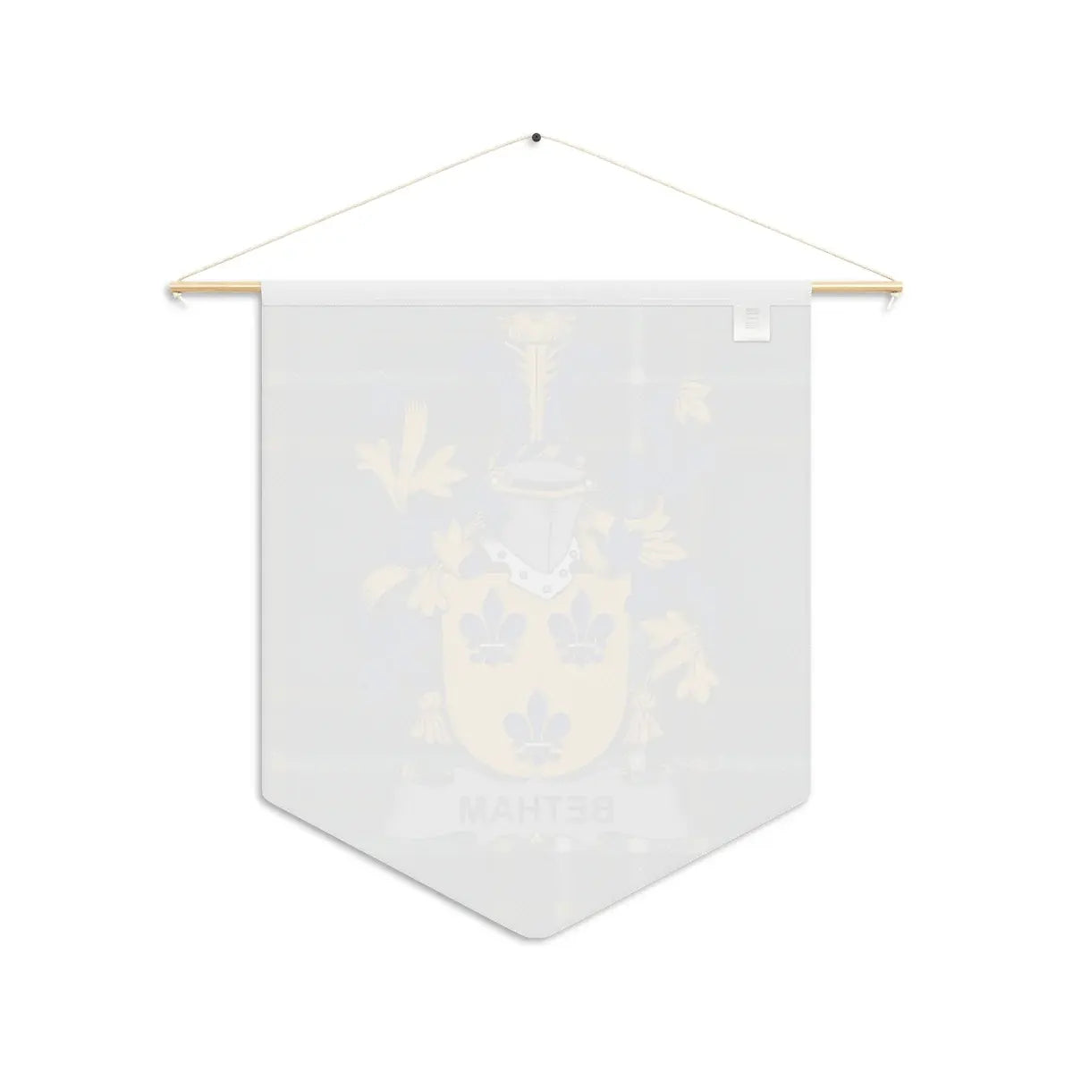 Elegant Wall Banner with Family Crest Design product