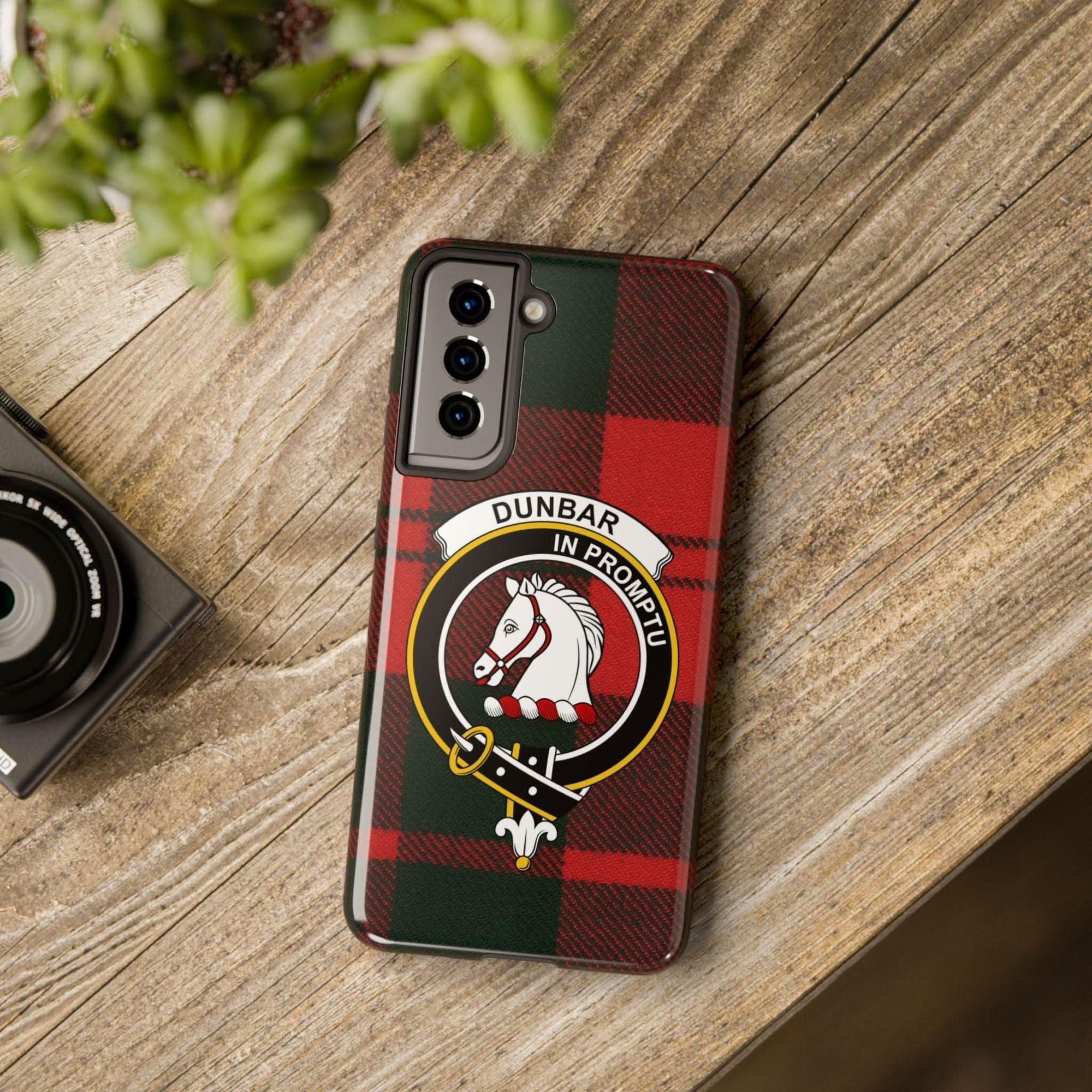 Dunbar Clan Scottish Tartan Cell Phone Case - Celtic Ancestry Gifts
