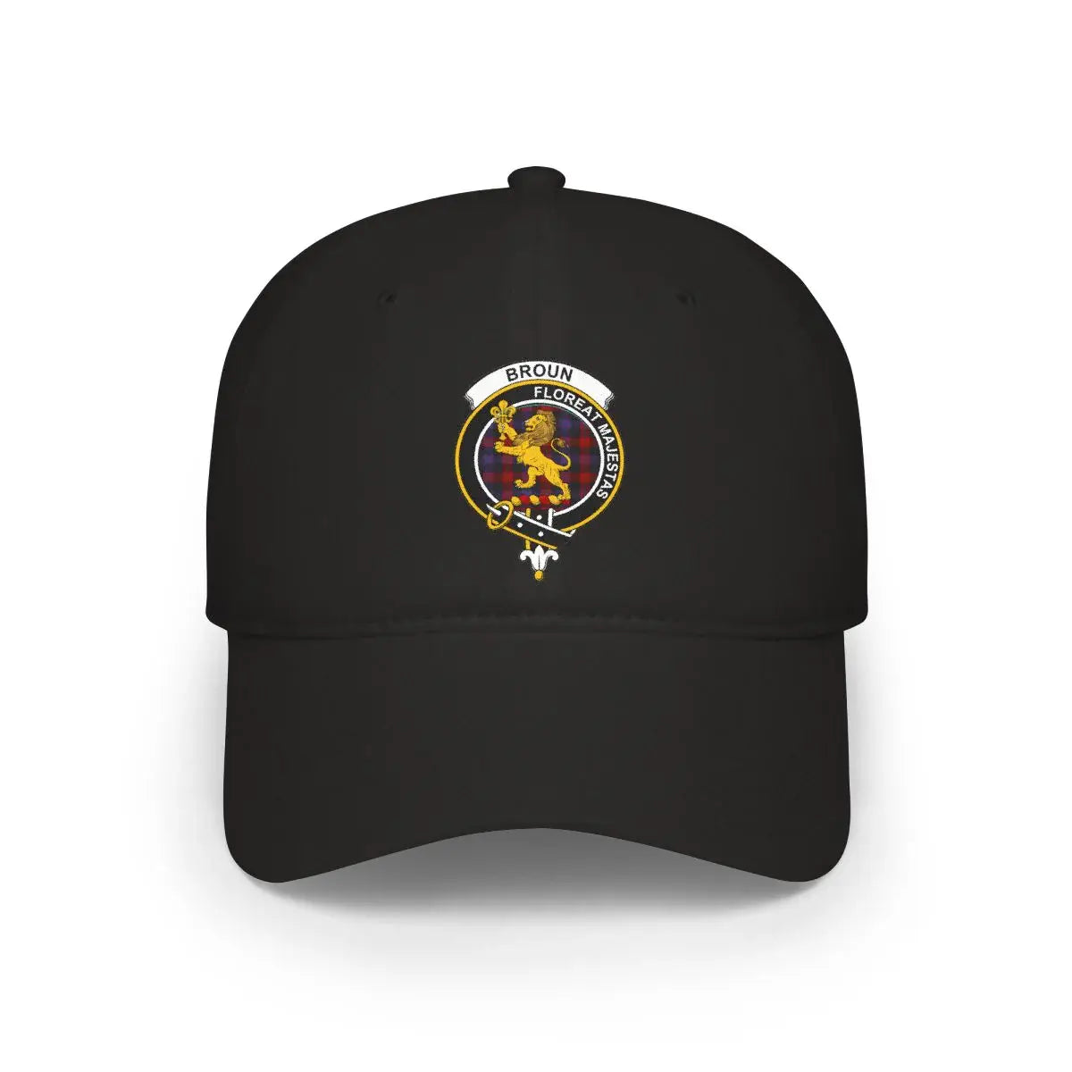Broun Family Crest Embroidered Hat Perfect Gift Idea