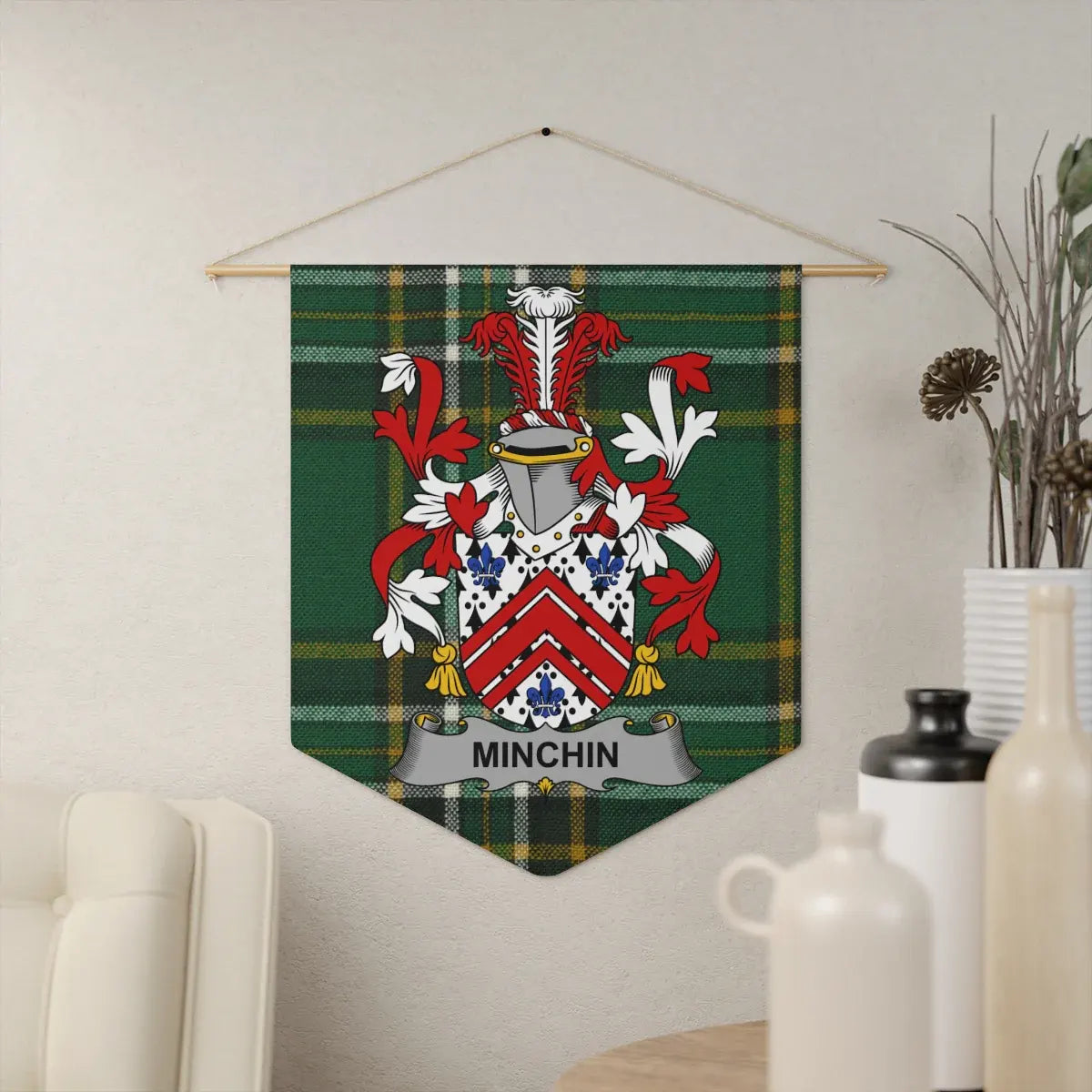 Heraldic Family Coat of Arms Wall Hanging product