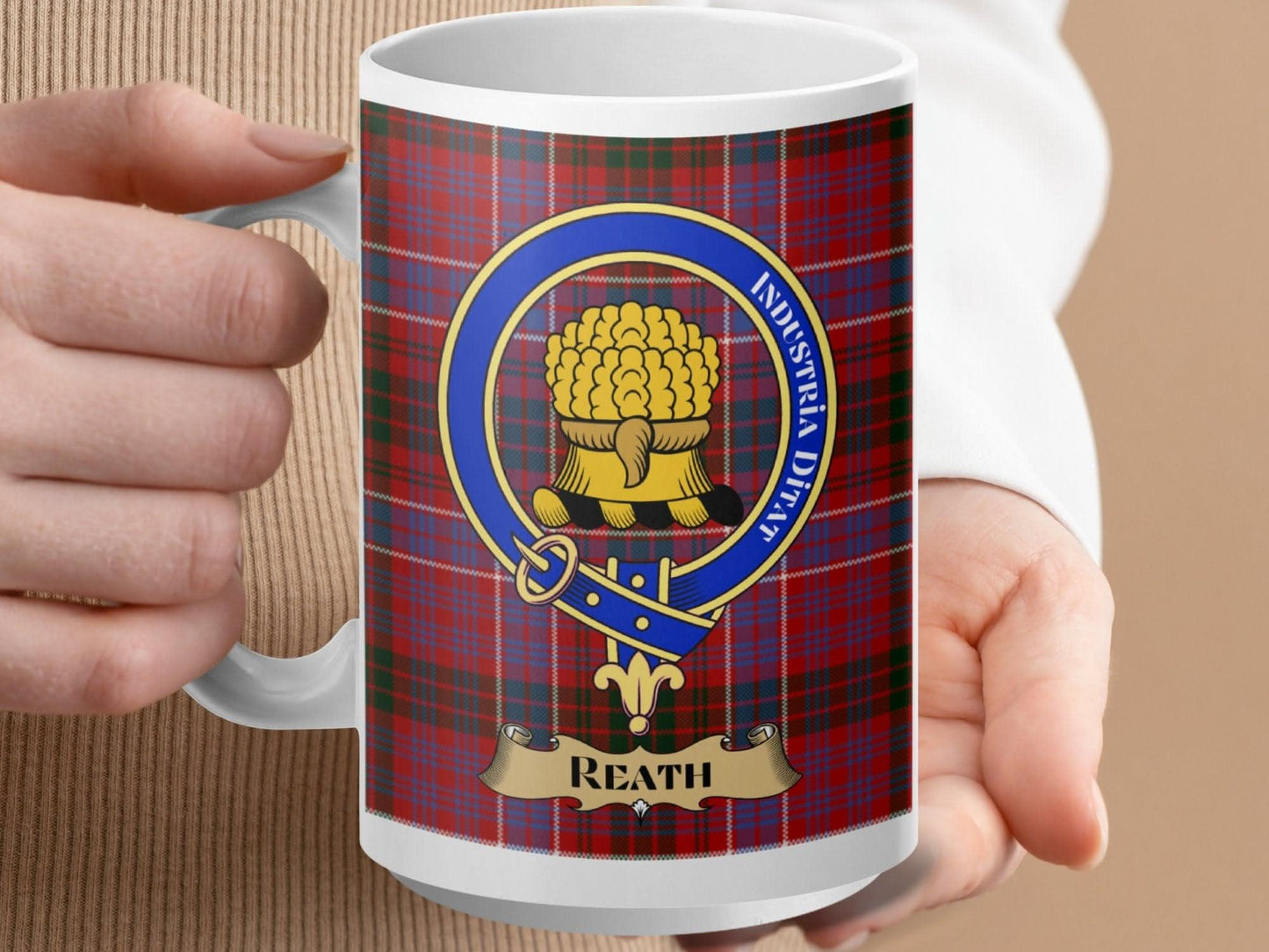 Reath Clan Badge Design Ceramic Mug Product