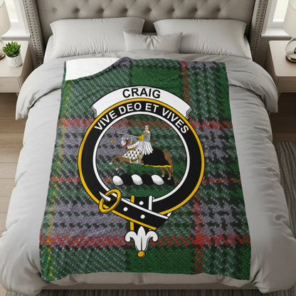 Craig Vive Deo Et Vives Family Crest Blanket product