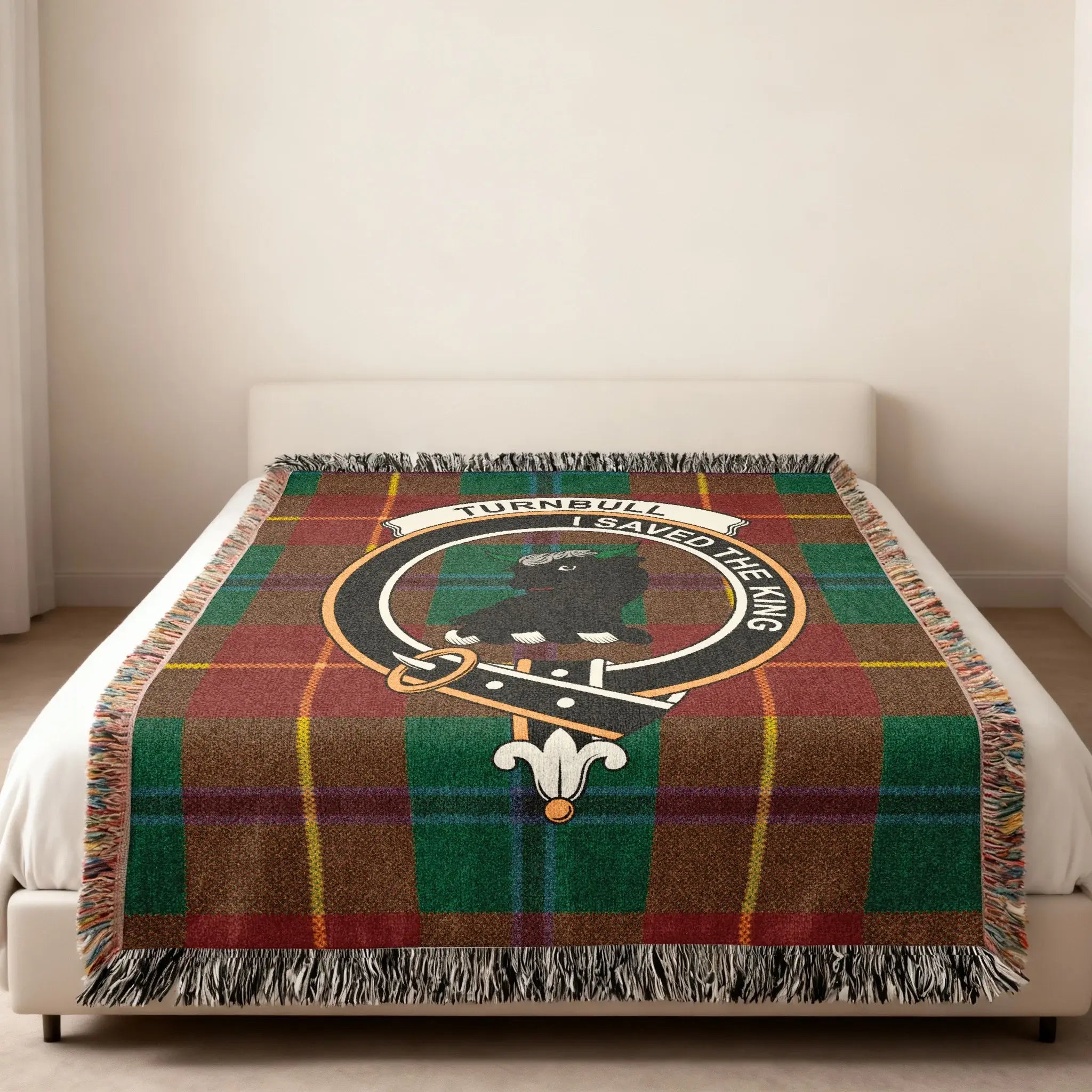 Turnbull I Saved the King Plaid Blanket Product