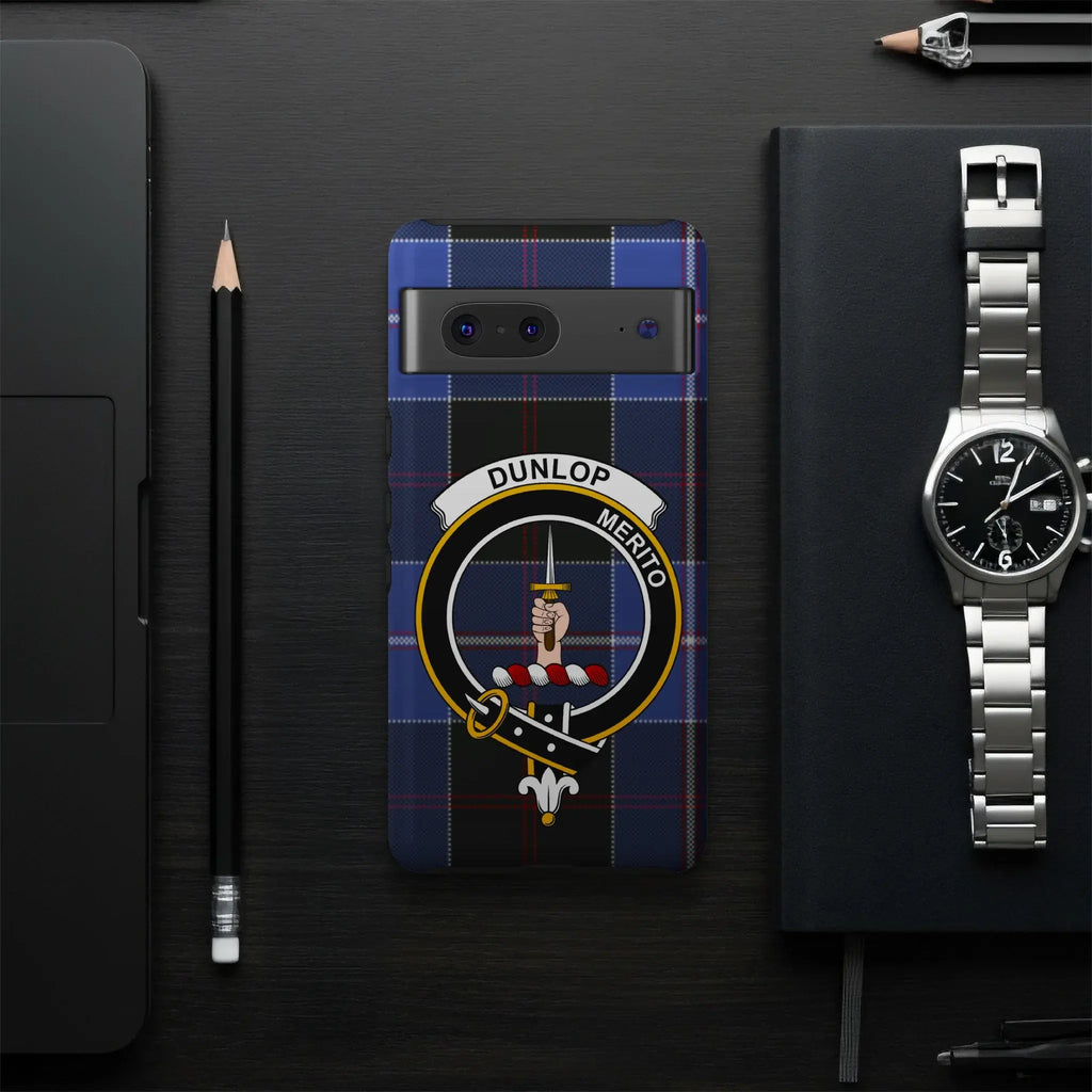 Custom Dunlop Merito Tartan Emblem Smartphone Case