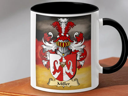 Personalized Family Crest Miller Coffee Mug product type