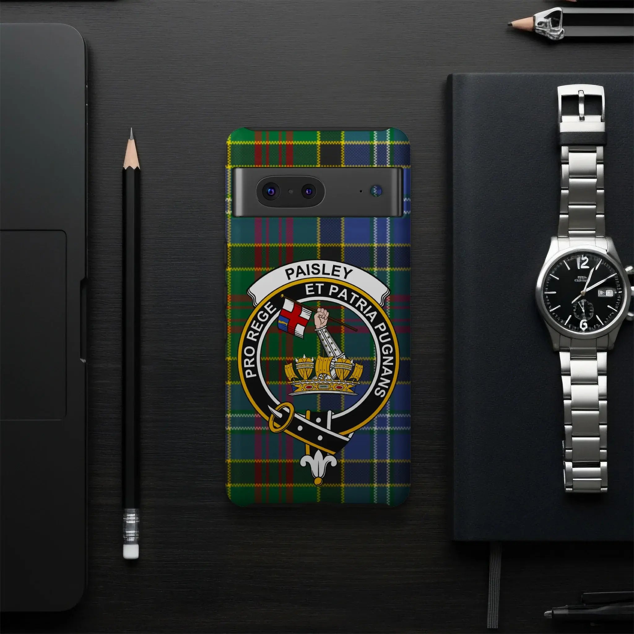 Paisley Pro Rege Et Patria Pugnans Phone Case