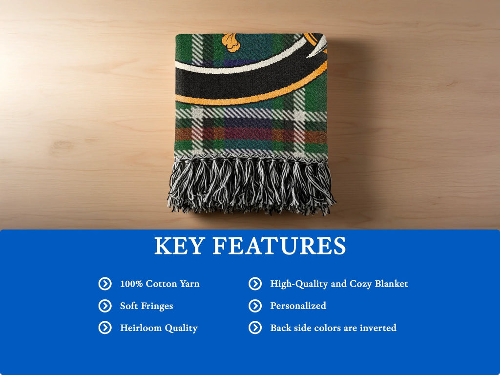 Heirloom Quality Personalized High-Quality Cozy Blanket