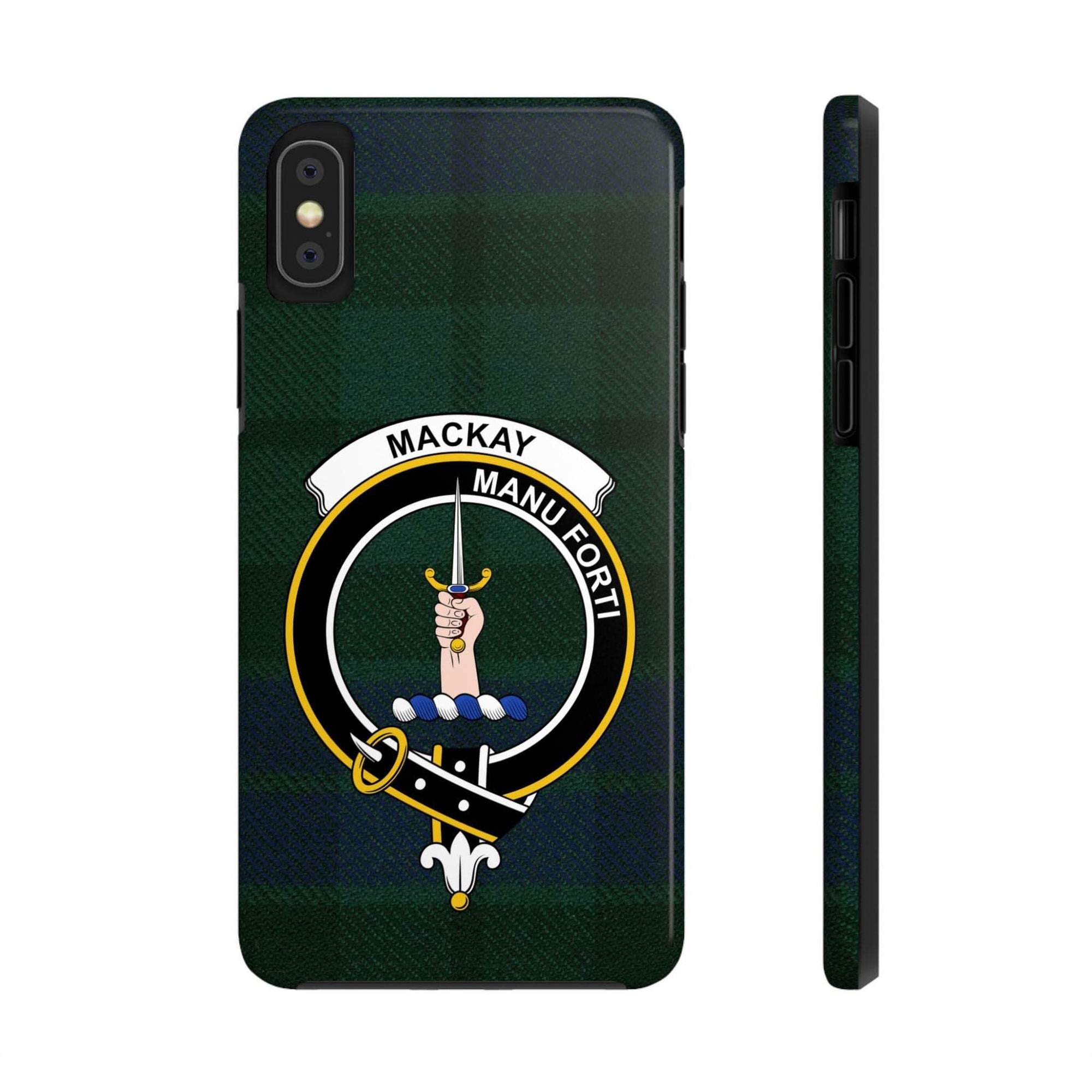 Mackay Clan Scottish Tartan Cell Phone Case - Celtic Ancestry Gifts