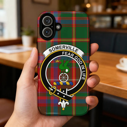 Somerville Fear God In Life Tartan Phone Case
