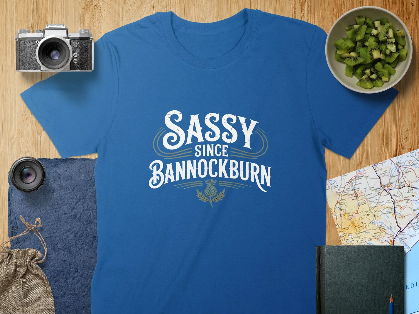 Sassy Since Bannockburn Graphic Tee Shirt product type