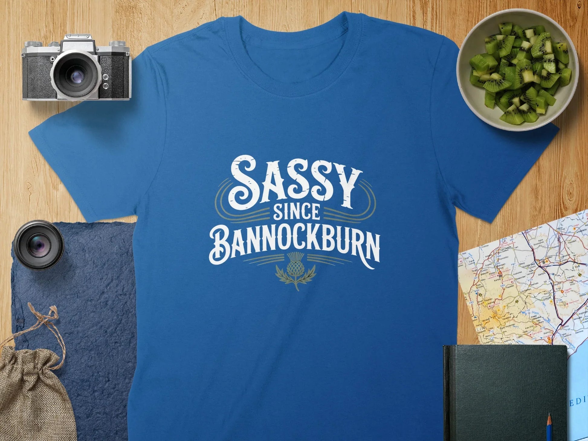Sassy Since Bannockburn Graphic Tee Shirt product type
