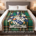 Coyne Family Crest Plaid Heritage Decorative Throw product type