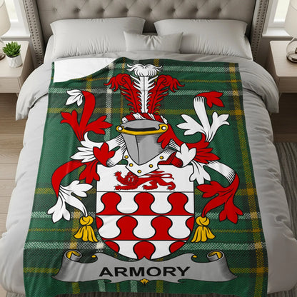 Armory Crest Decorative Comfortable Single Blanket product