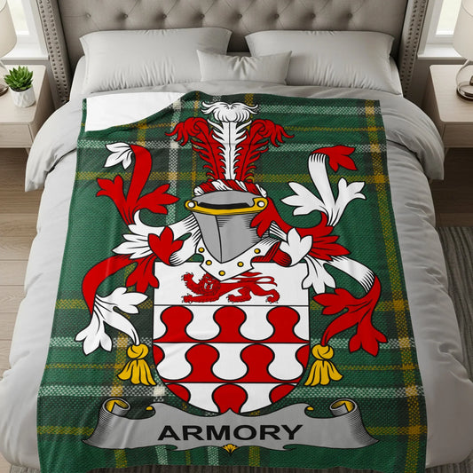 Armory Crest Decorative Comfortable Single Blanket product