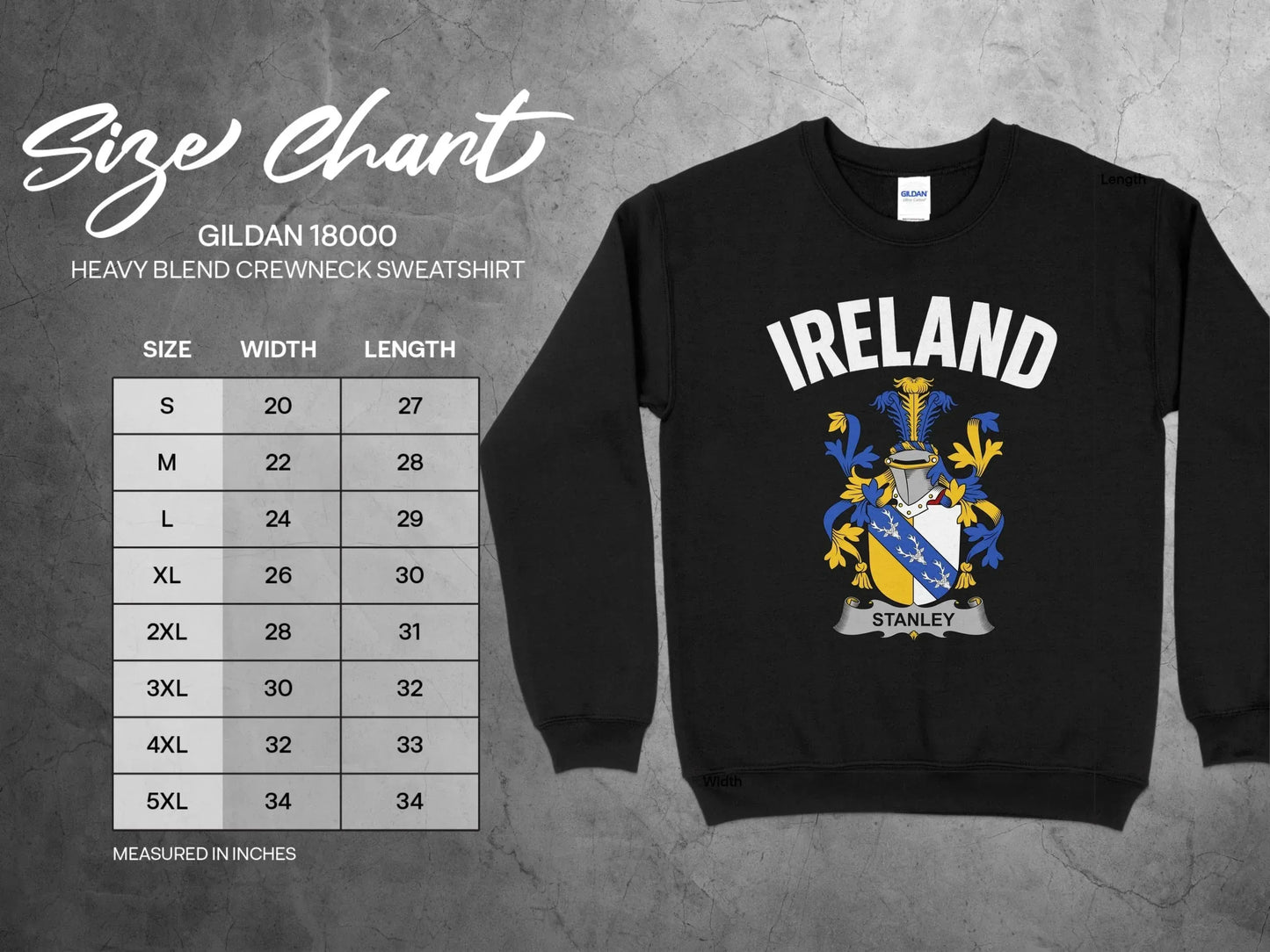 Ireland Stanley Crest Graphic Crewneck Sweatshirt product