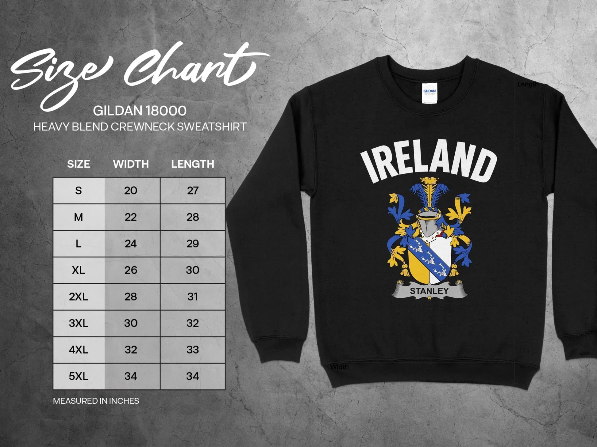 Ireland Stanley Crest Graphic Crewneck Sweatshirt product