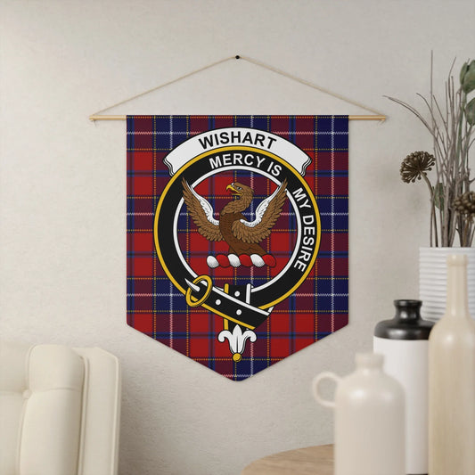 Clan Wishart Crest Tartan Wall Hanging product type