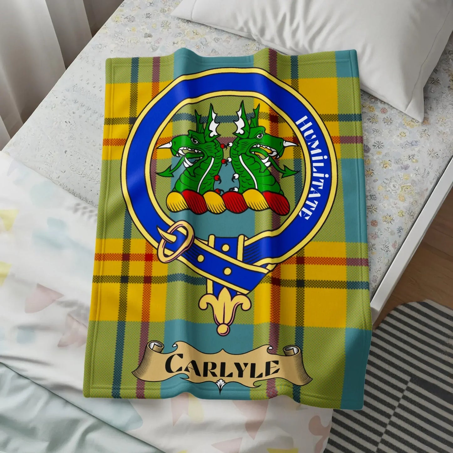 Custom Hospitalliter Family Crest Sherpa Blanket product