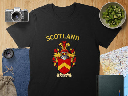 Scotland Stratharrne Crest Emblem T-Shirt product