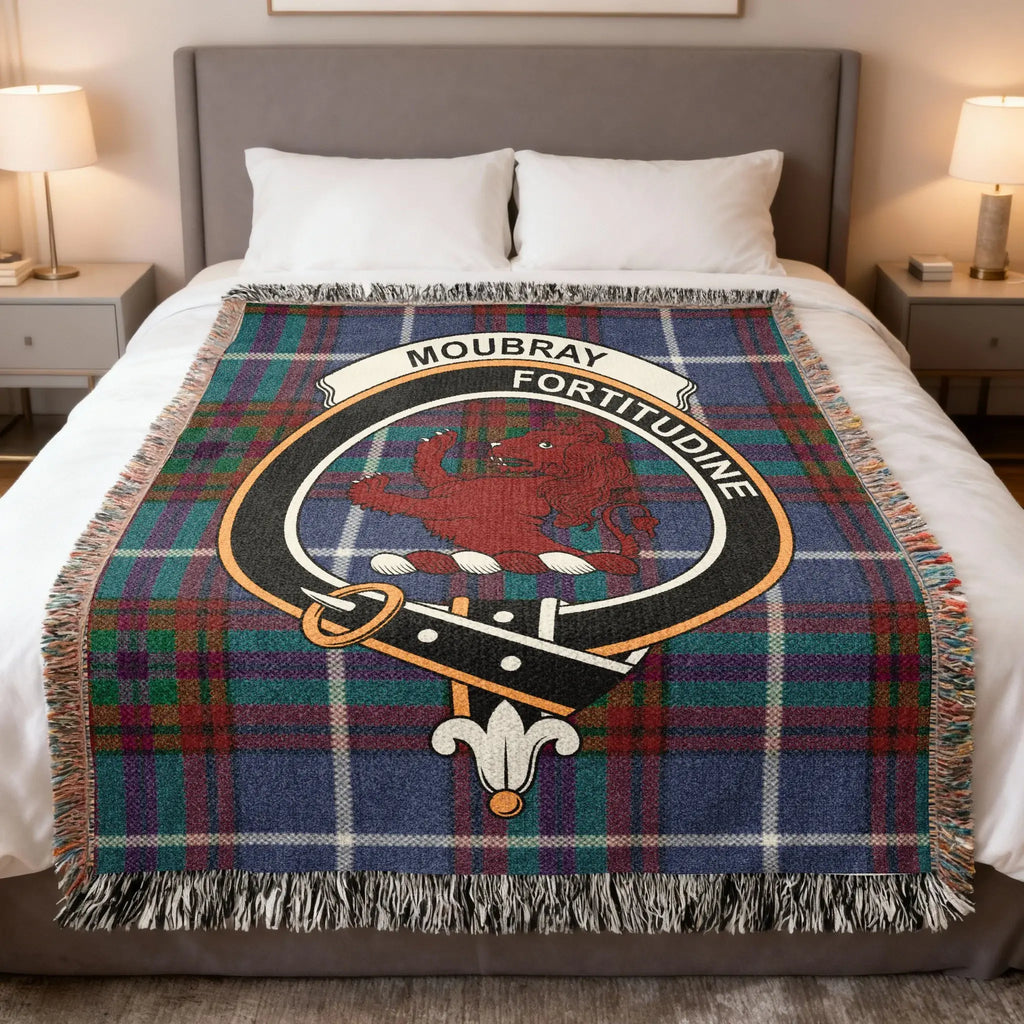 Moubray Fortitudine Tartan Plaid Decorative Blanket