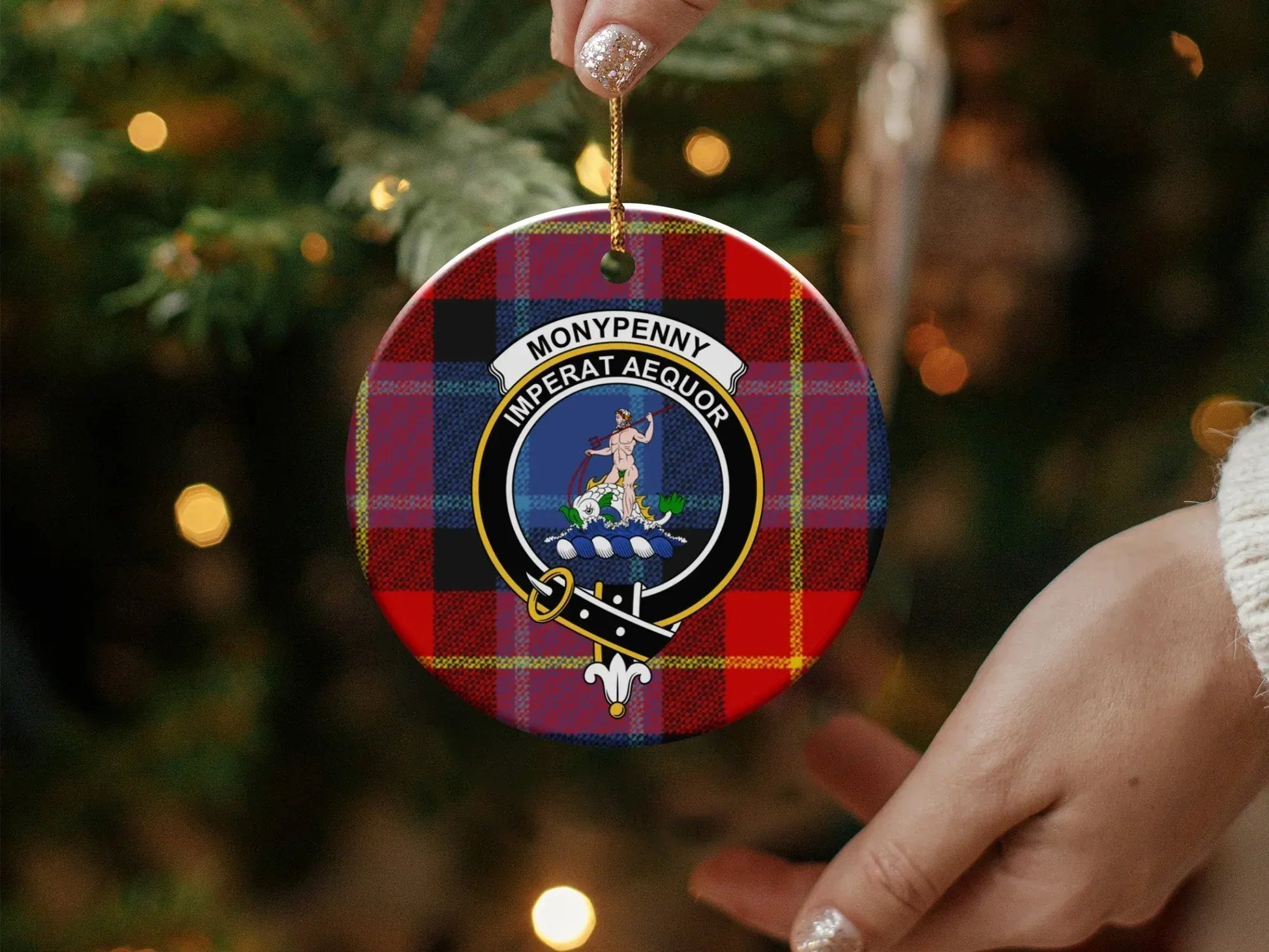 Moneypenny Imperat Aequor Christmas Ornament product