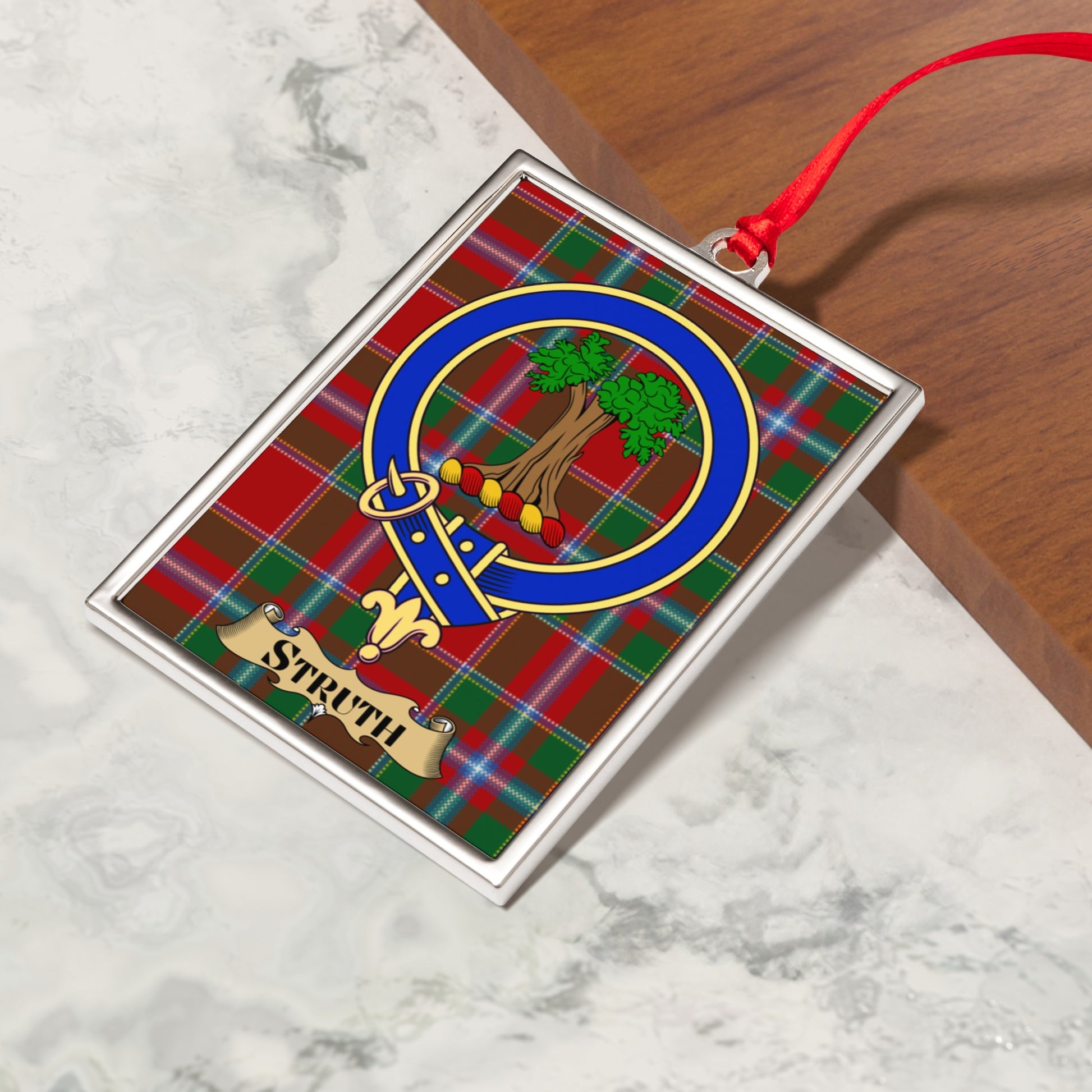 Scottish Clan Crest Plaque with Clan Motto Holiday product