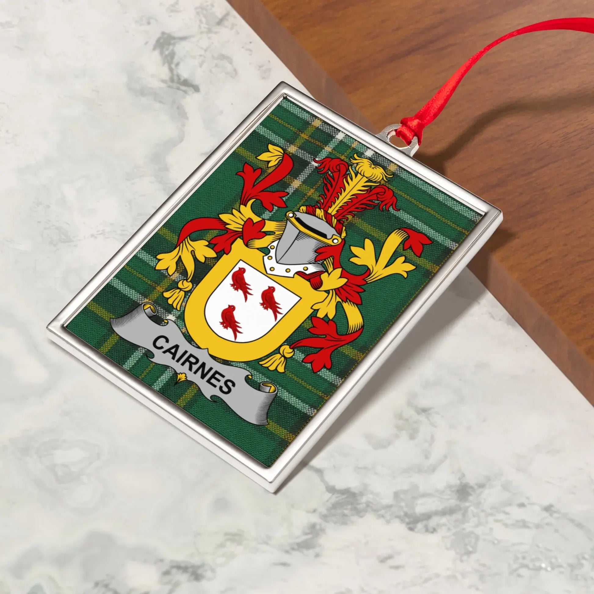 Family Crest Cairnes Name Ornament product