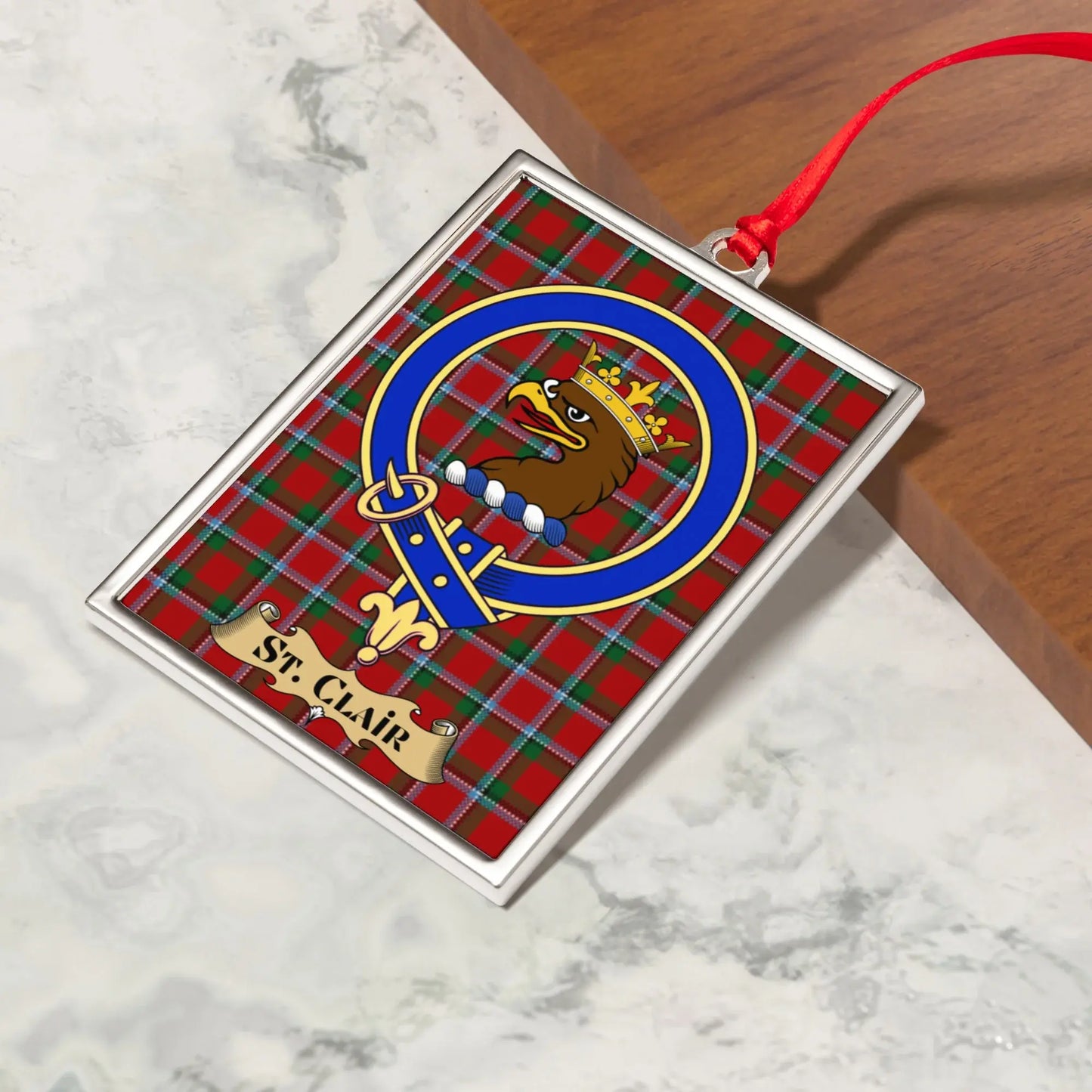 St. Clair Crest Plaid Background Pattern Product