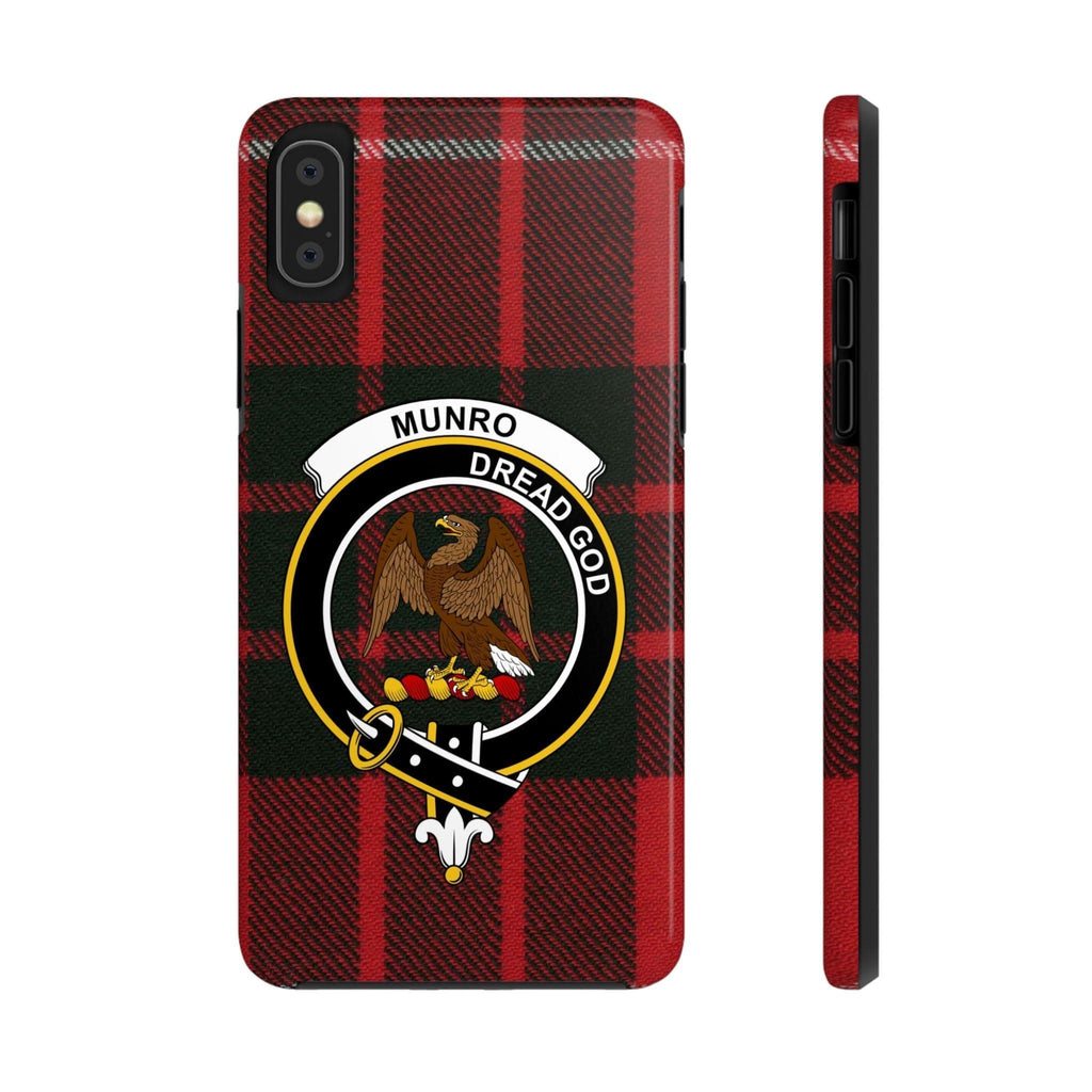 Munro Clan Scottish Tartan Cell Phone Case - Celtic Ancestry Gifts