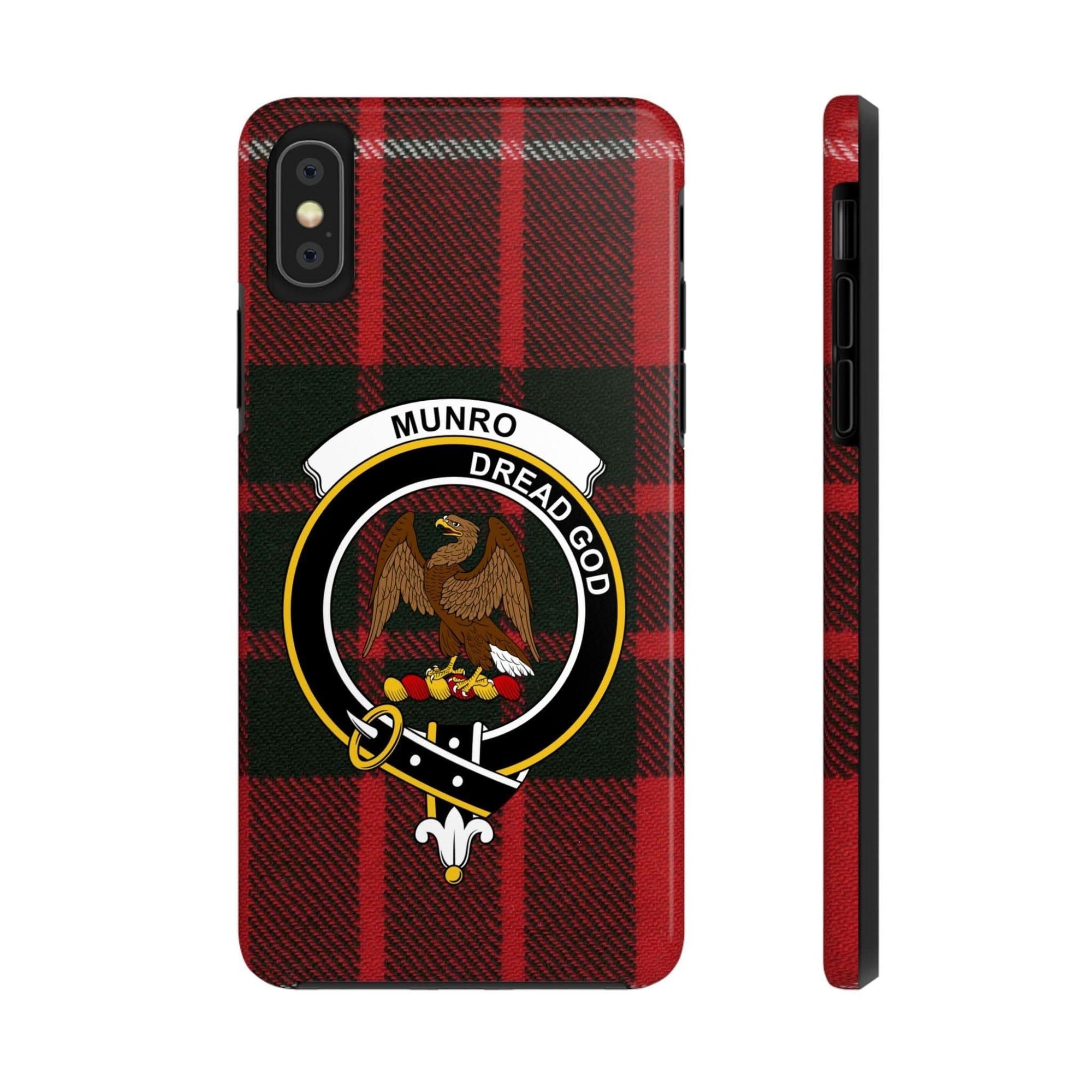 Munro Clan Scottish Tartan Cell Phone Case - Celtic Ancestry Gifts