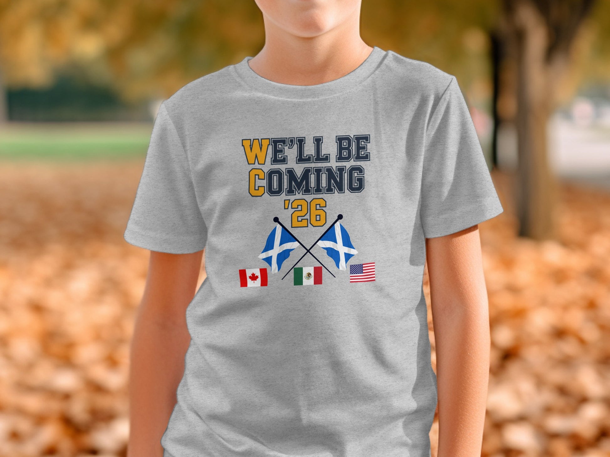 We'll Be Coming '26 Flags Graphic product