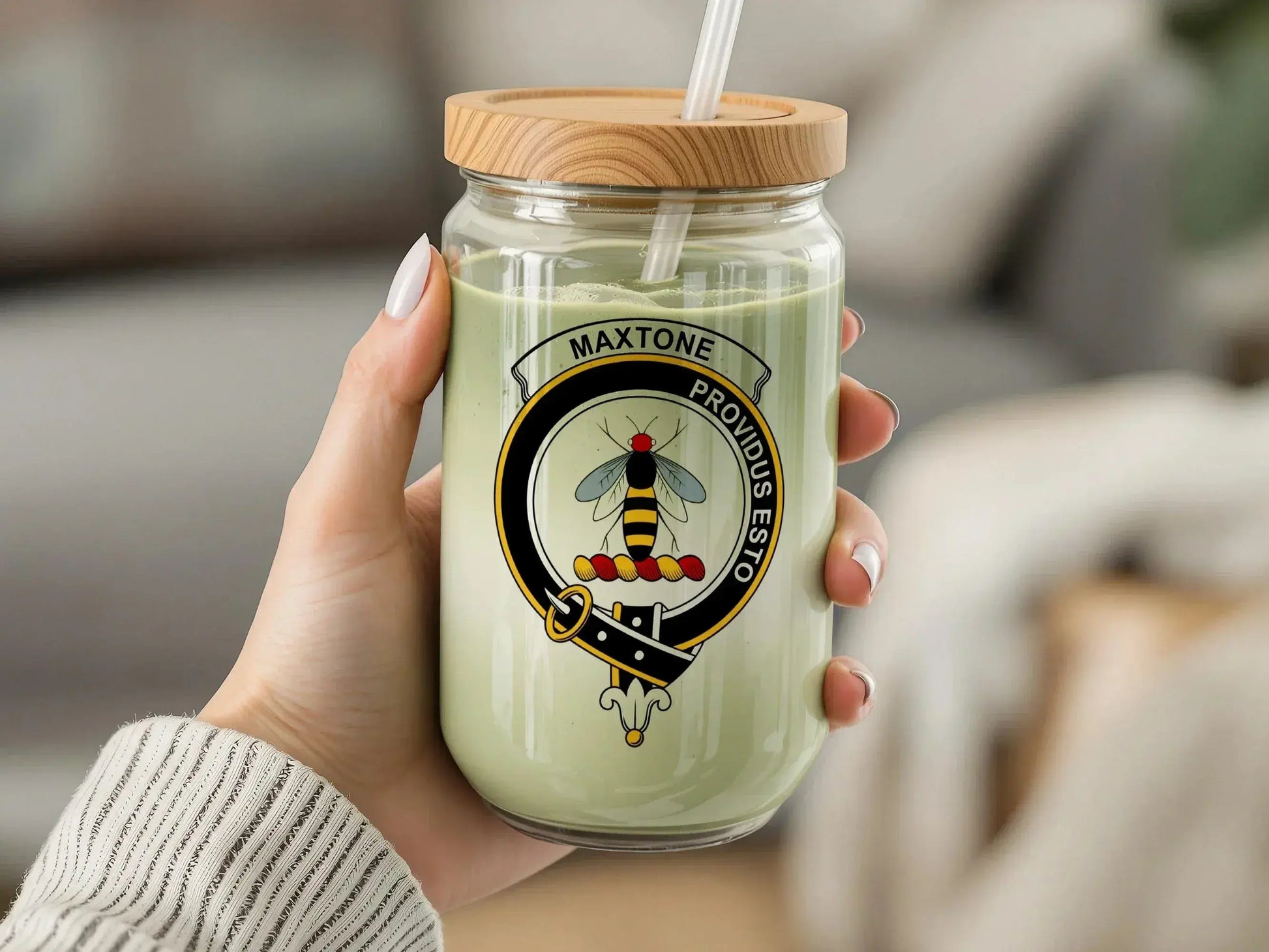 Clan Crests Design Scented Candle Jar product