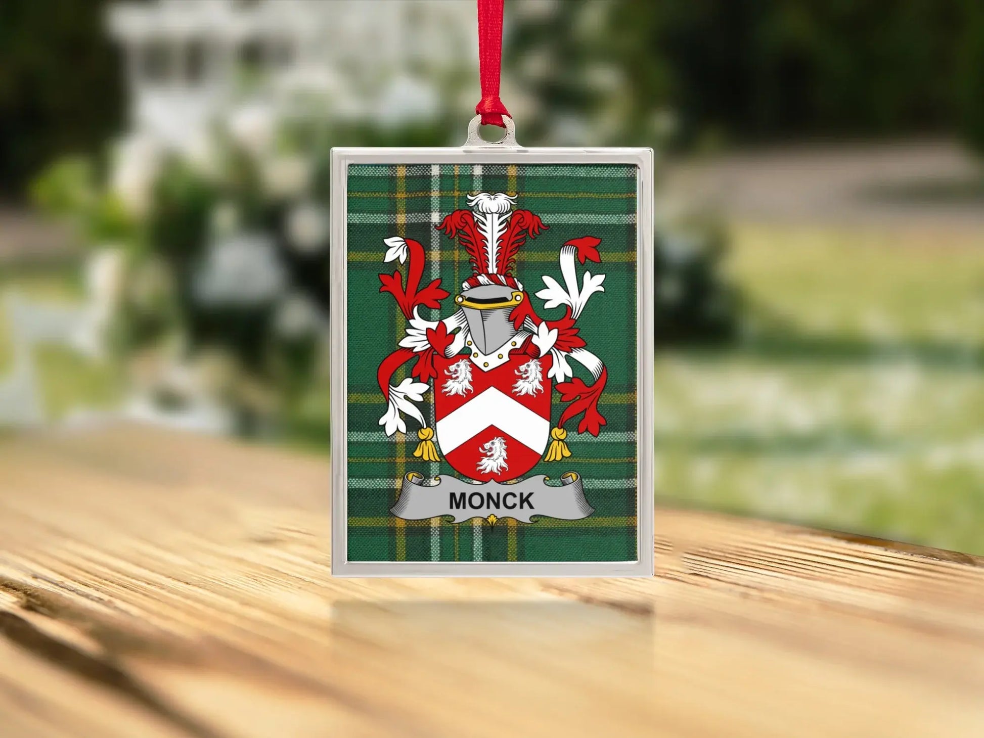 Monck Family Crest Ornament Classic Decorative product