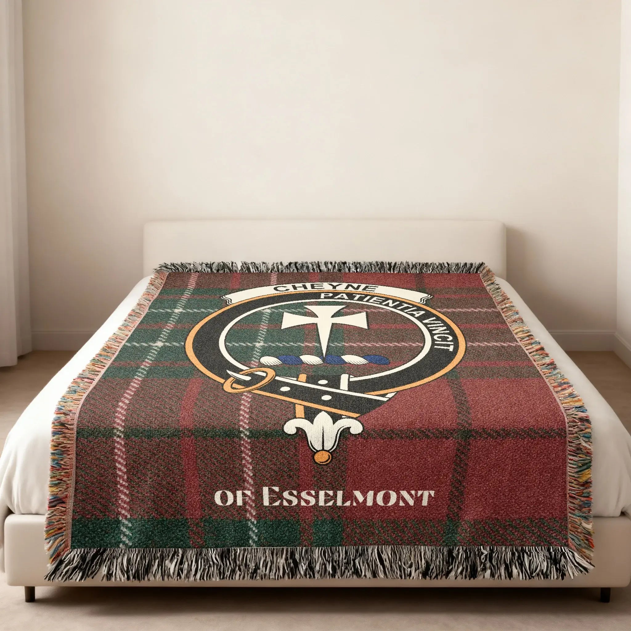 Cheyne Patientia Vincit Of Esselmont Blanket
