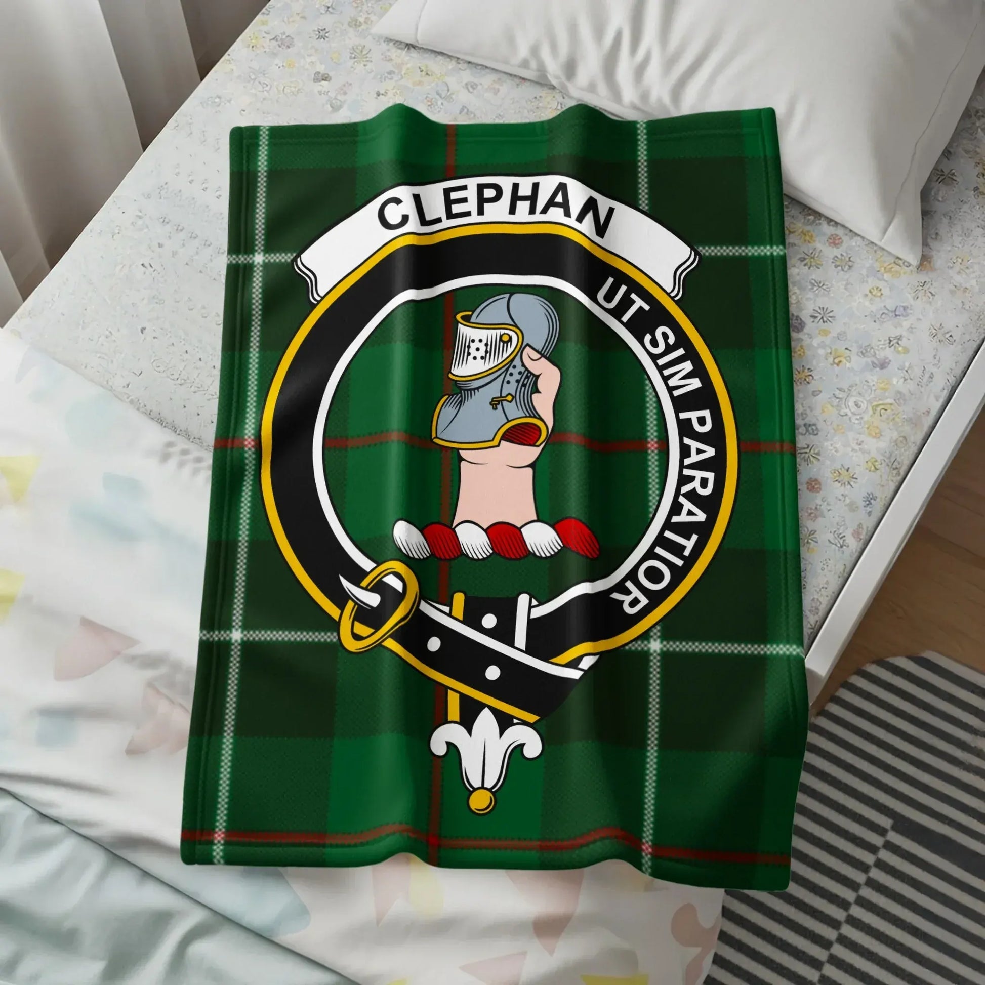 Clephan Ut Sim Paratior Tartan Blanket product type