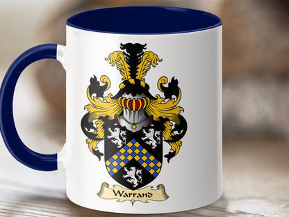 Clan Warrand Scottish Coat of Arms Mug - Living Stone Gifts