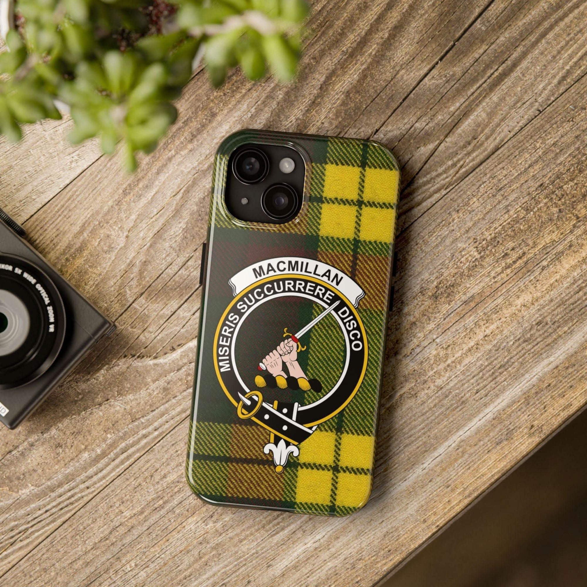 MacMillan Clan Scottish Tartan Cell Phone Case - Celtic Ancestry Gifts